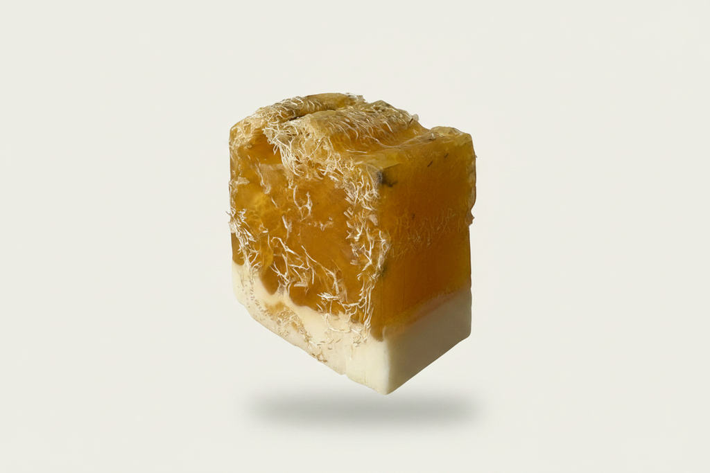 Loofah Soap Angled Off-White