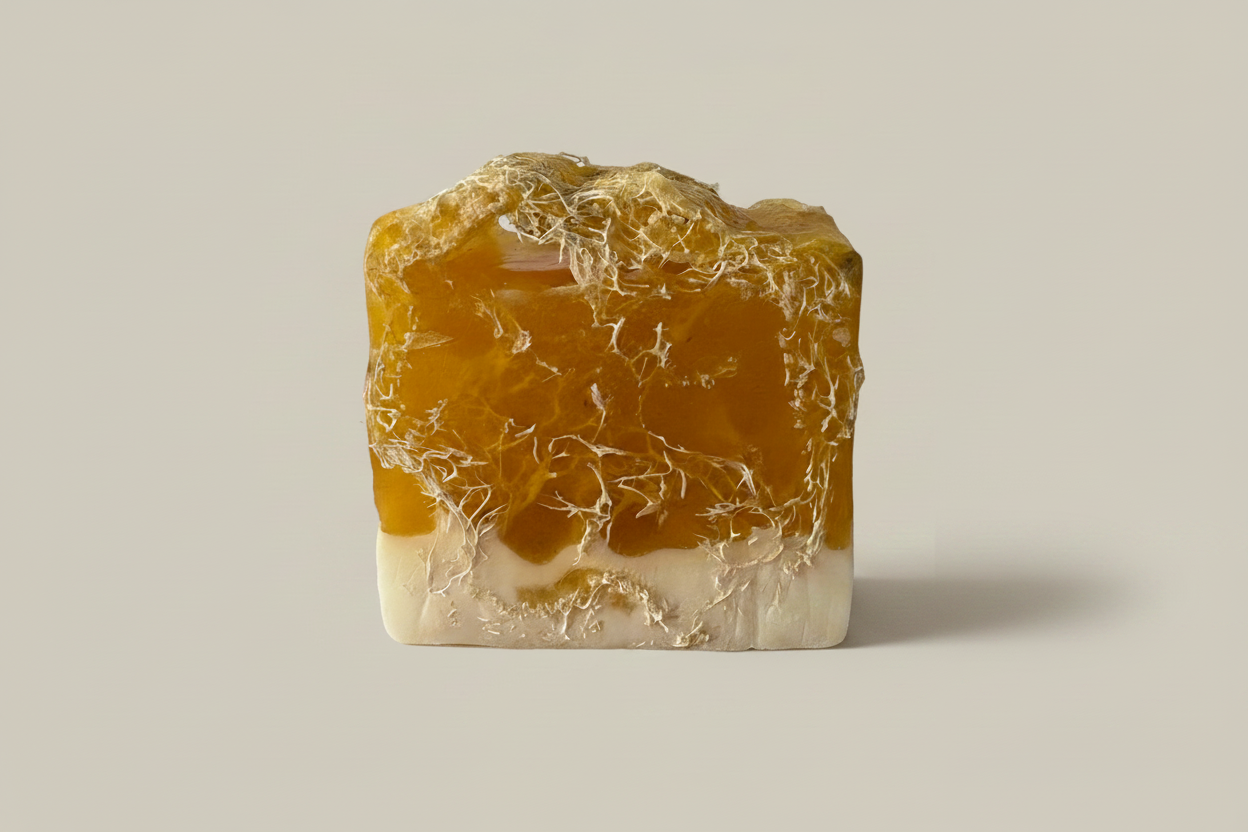 Loofah Soap Off-White With Shading